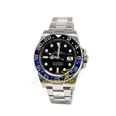 rolex ghiera nera e blu|rolex gmt master ii.